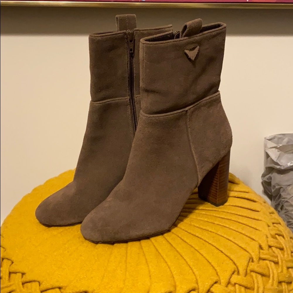 Sole Society Suede Booties